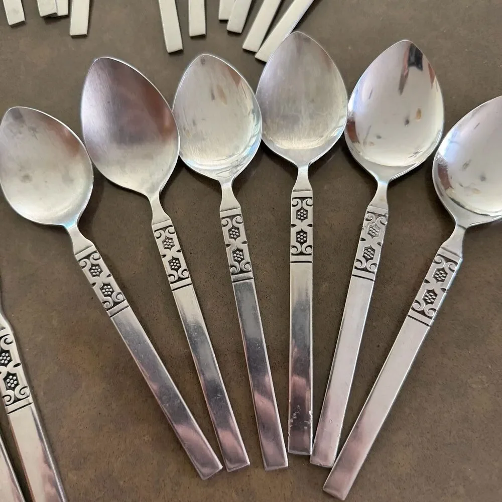 Northland DANISH FLING Stainless Flatware MCM Replacement Pcs 33 Japan